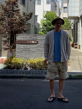 「senelier（セネリエ）のアイテム」を使った、spinnerbait001さん（メンズ・165cm）の夏コーディネート