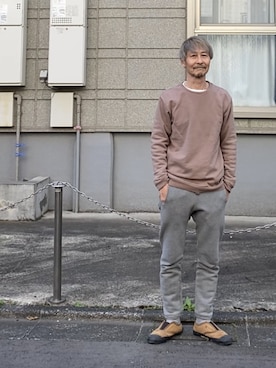 「SpinnerBait（スピナーベイト）のアイテム（パンツ）」を使った、spinnerbait001さん（メンズ・165cm）の春コーディネート