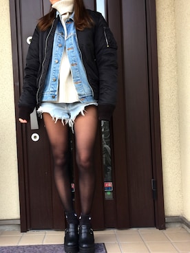 Patachanさん（レディース・155cm）の冬コーディネート