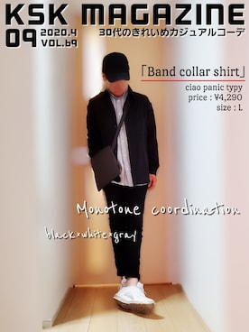 「RAGEBLUE（レイジブルー）の【SOLOTEX】LOW CAP/810424（キャップ、ブラック系）」を使った、KSKさん（メンズ・169cm）の春コーディネート