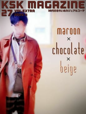 KSKさん（メンズ・169cm）の春コーディネート