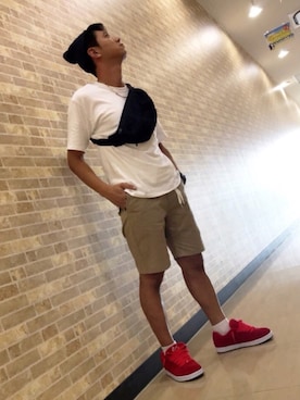 「BBQ」｜「アイテム（その他）」を使った、#yutaさん（メンズ・176cm）の夏コーディネート