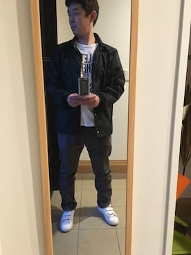 「L.H.P（エルエイチピー）のアイテム（ブルゾン）」を使った、SWDさん（メンズ・175cm）の春コーディネート