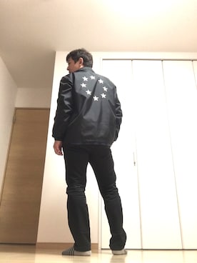 「L.H.P（エルエイチピー）のアイテム（ブルゾン）」を使った、SWDさん（メンズ・175cm）の秋コーディネート