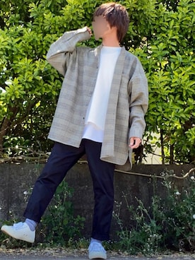 なーさん（メンズ・162cm）の春コーディネート