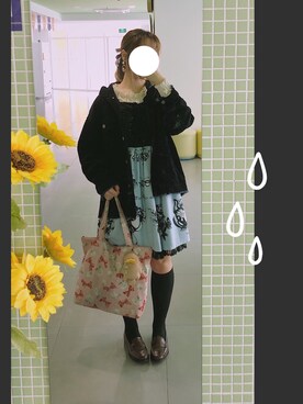 「lolitafashion」｜「アイテム（ジャケット/アウター）」を使った、Mauvemailさん（レディース・170cm）の春コーディネート