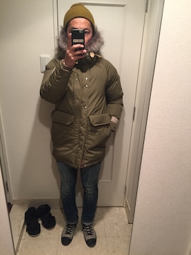 MAYBE TOMORROWさん(メンズ・172cm)の冬コーディネート