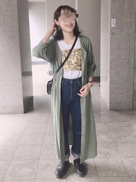 nanaさん（レディース・158cm）の春コーディネート