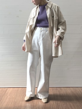 ホンダ マユさん(レディース・152cm)の春コーディネート