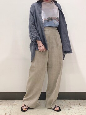 ホンダ マユさん(レディース・152cm)の春コーディネート