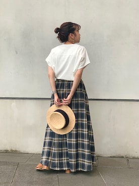 ホンダ マユさん（レディース・152cm）の夏コーディネート