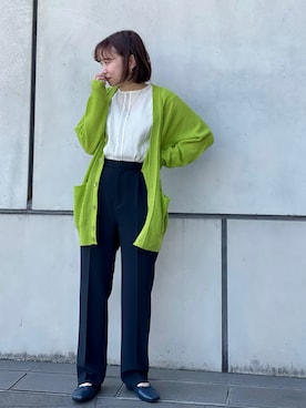 ホンダ マユさん(レディース・152cm)の冬コーディネート