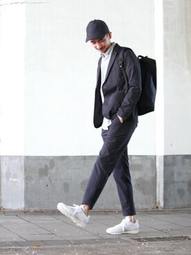 enoさん(メンズ・174cm)の春コーディネート