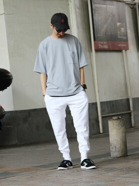 enoさん（メンズ・174cm）の春コーディネート