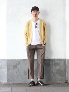 enoさん(メンズ・174cm)の夏コーディネート