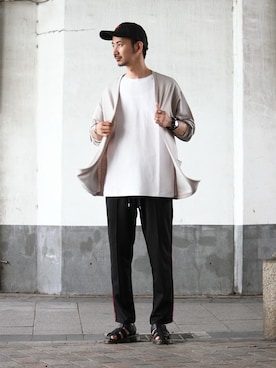 enoさん（メンズ・174cm）の夏コーディネート