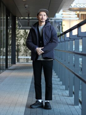 enoさん（メンズ・174cm）の秋コーディネート