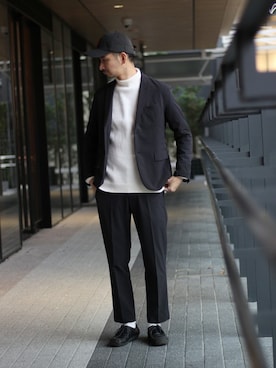 enoさん(メンズ・174cm)の冬コーディネート