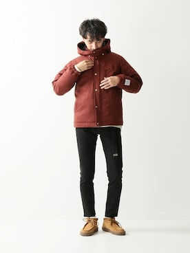 「VANS（バンズ）のアイテム（その他シューズ）」を使った、enoさん（メンズ・174cm）の冬コーディネート
