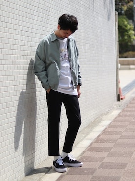 enoさん（メンズ・174cm）の春コーディネート