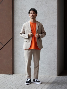 enoさん（メンズ・174cm）の春コーディネート