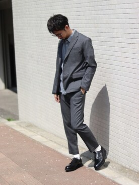 enoさん(メンズ・174cm)の春コーディネート