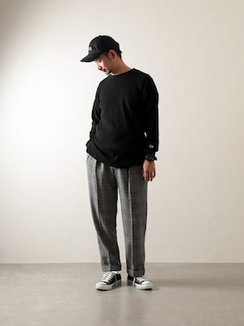 enoさん（メンズ・174cm）の夏コーディネート