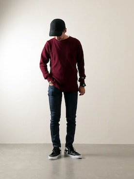 enoさん（メンズ・174cm）の夏コーディネート