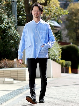 enoさん（メンズ・174cm）の春コーディネート