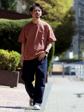 enoさん（メンズ・174cm）の春コーディネート