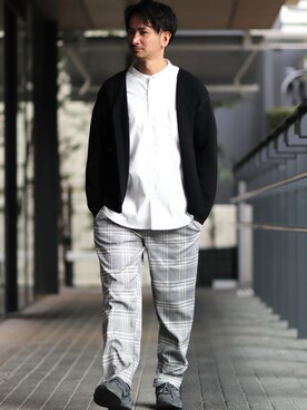 enoさん（メンズ・174cm）の春コーディネート