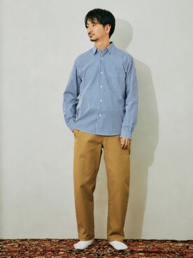 enoさん(メンズ・174cm)の春コーディネート