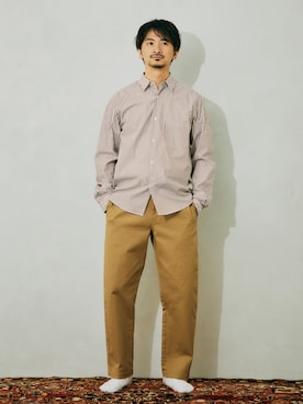 enoさん(メンズ・174cm)の春コーディネート