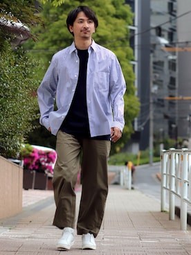 enoさん(メンズ・174cm)の春コーディネート