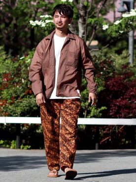 enoさん(メンズ・174cm)の春コーディネート