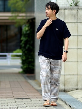 enoさん（メンズ・174cm）の夏コーディネート