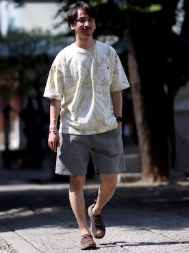 enoさん(メンズ・174cm)の春コーディネート