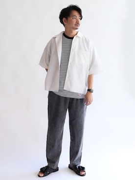 enoさん（メンズ・174cm）の夏コーディネート