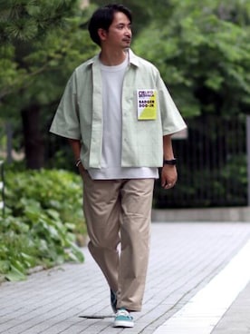 enoさん（メンズ・174cm）の夏コーディネート