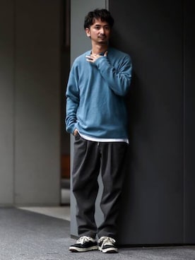 enoさん（メンズ・174cm）の秋コーディネート