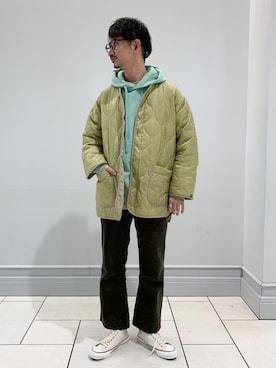 enoさん（メンズ・174cm）の冬コーディネート