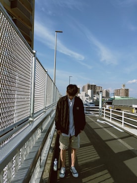 「Carhartt WIP（カーハートダブリューアイピー）のアイテム（その他アウター）」を使った、jckgdkvfIcfjさん（メンズ・176cm）の春コーディネート