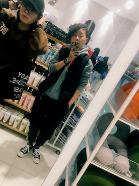 我是郑大臧天朔さんのコーディネート