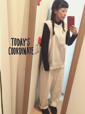 「Sheta（シータ）のアイテム」を使った、atmcさん（レディース・153cm）の秋コーディネート
