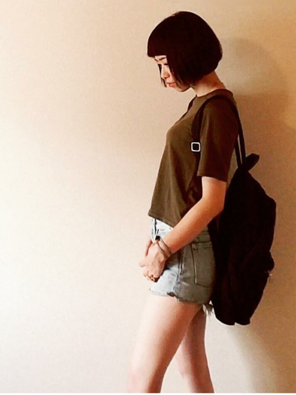 Ayaさんの「CROSBY QUILT_BACKPACK（Marc by Marc Jacobs）」を使ったコーディネート