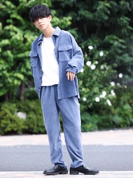 斉藤慎也さん（メンズ・170cm）の秋コーディネート