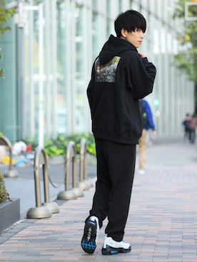 斉藤慎也さん（メンズ・170cm）の冬コーディネート