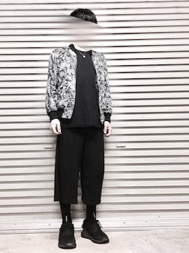「nowartt（ノワート）のアイテム（ジャケット/アウター）」を使った、Kさん（メンズ・165cm）の春コーディネート