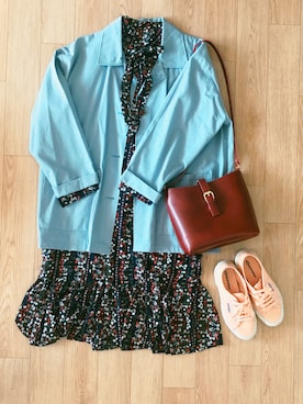 「NOのアイテム（バッグ）」を使った、AilanKim🇰🇷さん（レディース・160cm）の春コーディネート