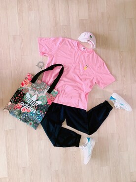 「NOのアイテム（帽子）」を使った、AilanKim🇰🇷さん（レディース・160cm）の秋コーディネート